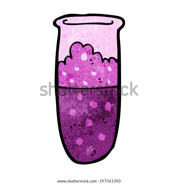 Cartoon Test Tube Stock Vector (Royalty Free) 197561390