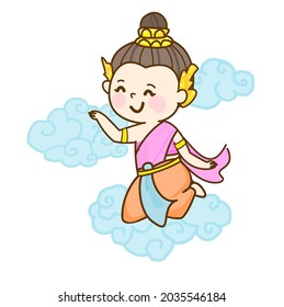 830 Thai angel vector Images, Stock Photos & Vectors | Shutterstock