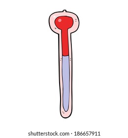 termómetro de dibujos animados