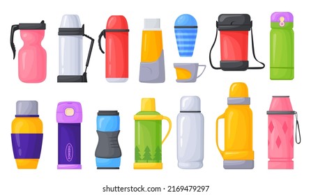 Thermos Icon Simple Vector Travel Activity Stock Vector (Royalty Free)  2332908027