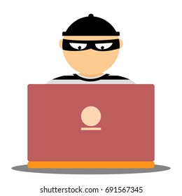 Hacker Attack System Security Intruder Stock Vector (Royalty Free ...