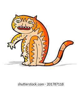 tigre de dibujos animados