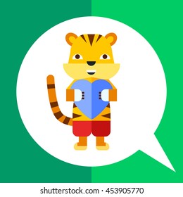 Cartoon Tiger Icon