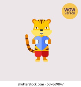 Cartoon Tiger Icon