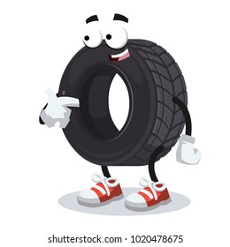 Tire Mascot Images, Stock Photos & Vectors | Shutterstock