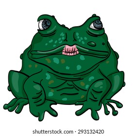 Cartoon Toad Stock Vector (Royalty Free) 293132420