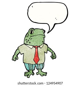 cartoon toad in clothes