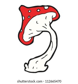 cartoon toadstool