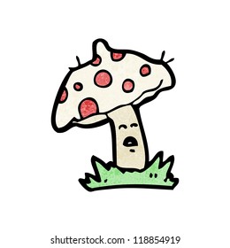 cartoon toadstool