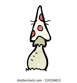 cartoon toadstool