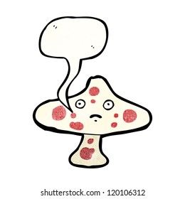 cartoon toadstool