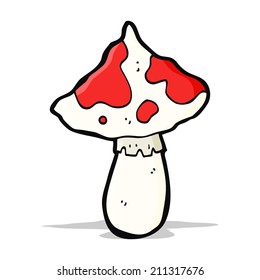 cartoon toadstool