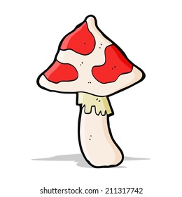 cartoon toadstool