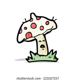 cartoon toadstool