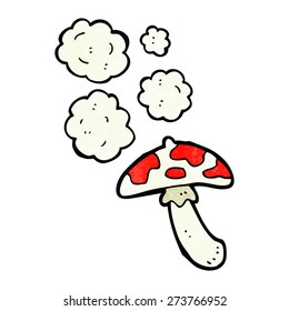 cartoon toadstool