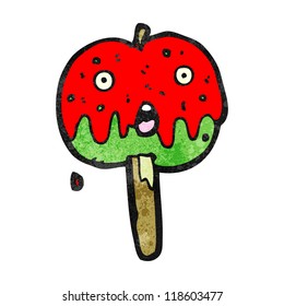 cartoon toffee apple