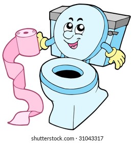 5,637 Cartoon toilet roll Images, Stock Photos & Vectors | Shutterstock