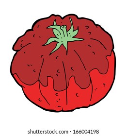 tomate de dibujos animados