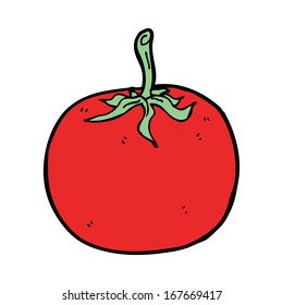 tomate de dibujos animados