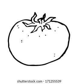 tomate de dibujos animados
