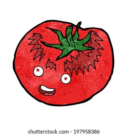 tomate de dibujos animados