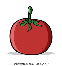 tomate de dibujos animados