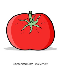 tomate de dibujos animados