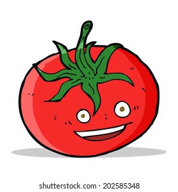 tomate de dibujos animados