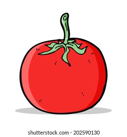 tomate de dibujos animados
