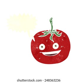 tomate de dibujos animados