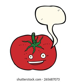 Cartoon-Tomate
