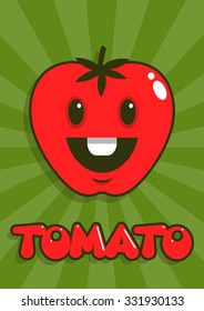 cartoon tomato