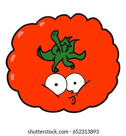 cartoon tomato