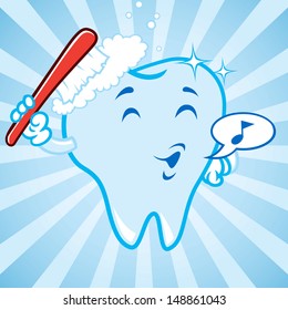 cartoon tooth