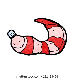 tubo de dentífrico de dibujos animados
