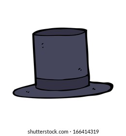 cartoon top hat