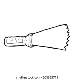 cartoon torch