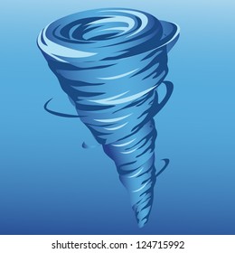 Cartoon tornado