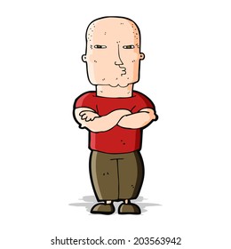 tipo duro de caricatura