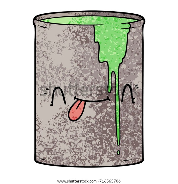 Cartoon Toxic Waste Stock Vector (Royalty Free) 716565706 | Shutterstock
