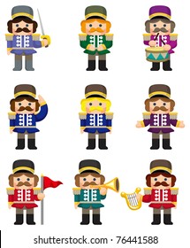 Cartoon Toy Soldiers Icon Stock Vector (Royalty Free) 76441588 ...