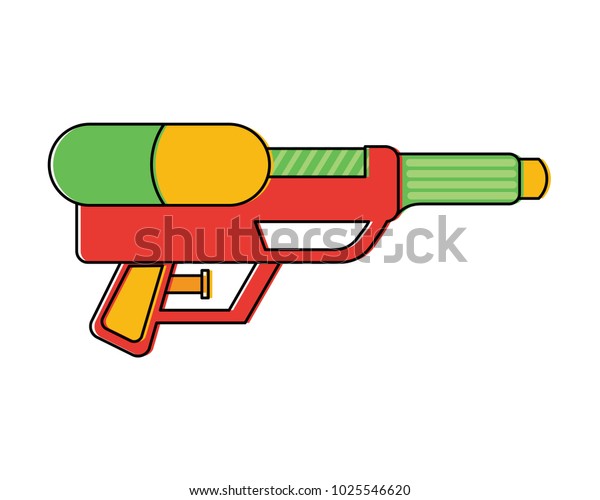 cartoon toy gun