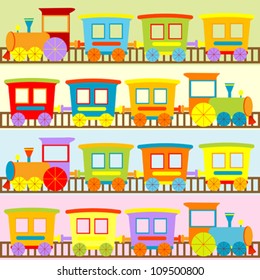 線路 電車 かわいい のイラスト素材 画像 ベクター画像 Shutterstock