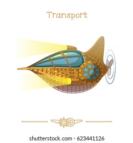 cartoon transport: Submarine Nautilus