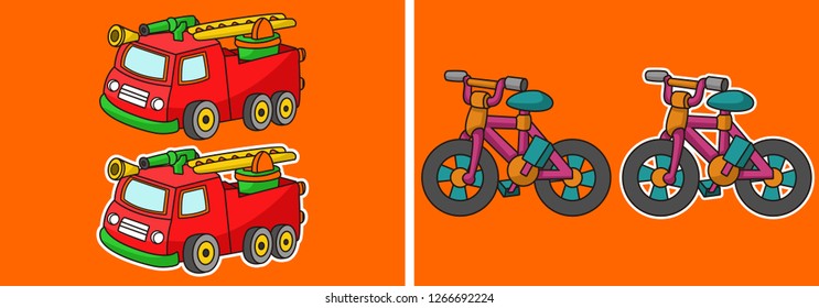 cartoon transportation vector