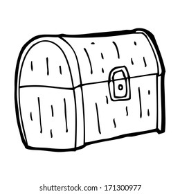 cartoon treasure chest
