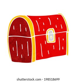 cartoon treasure chest