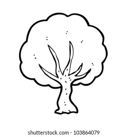 cartoon tree
