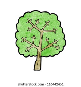 árbol de dibujos animados