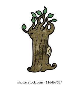 árbol de dibujos animados